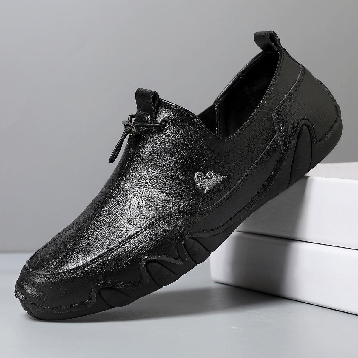 Men's Daily Lightweight Comfortable Orthopedic Leather Loafers