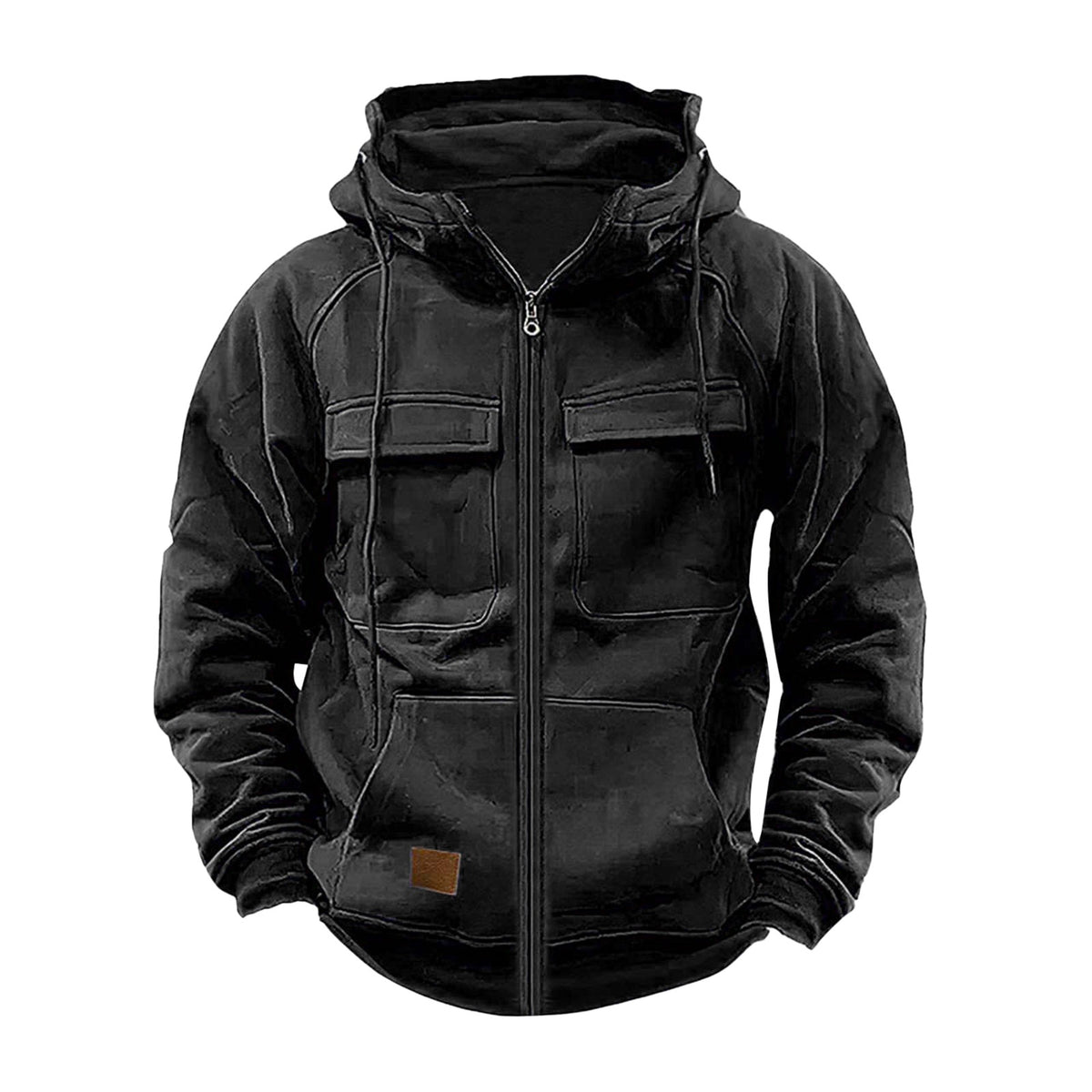 Last Day 70% Off - Men's Loose Fit Half Zip Sweatshirt Hoodie