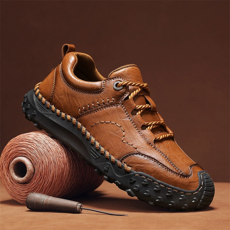 🔥Last day 50% off 🔥Men's Genuine Leather Non-Slip Loafers with Arch Support