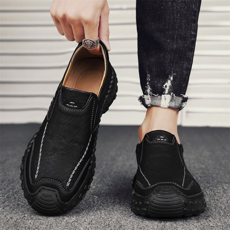 🔥Today 60% off🔥Men's latest genuine leather ⚡ orthopedic shoes with arch support to relieve foot pain