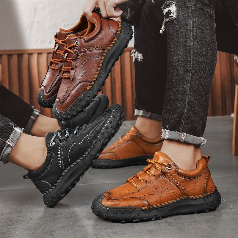 🔥Last day 50% off 🔥Men's Genuine Leather Non-Slip Loafers with Arch Support