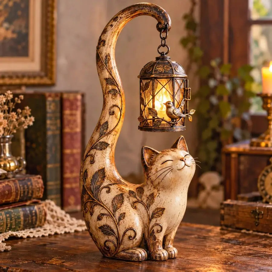 🐈⬛Cat Lantern Sculpture Lamp