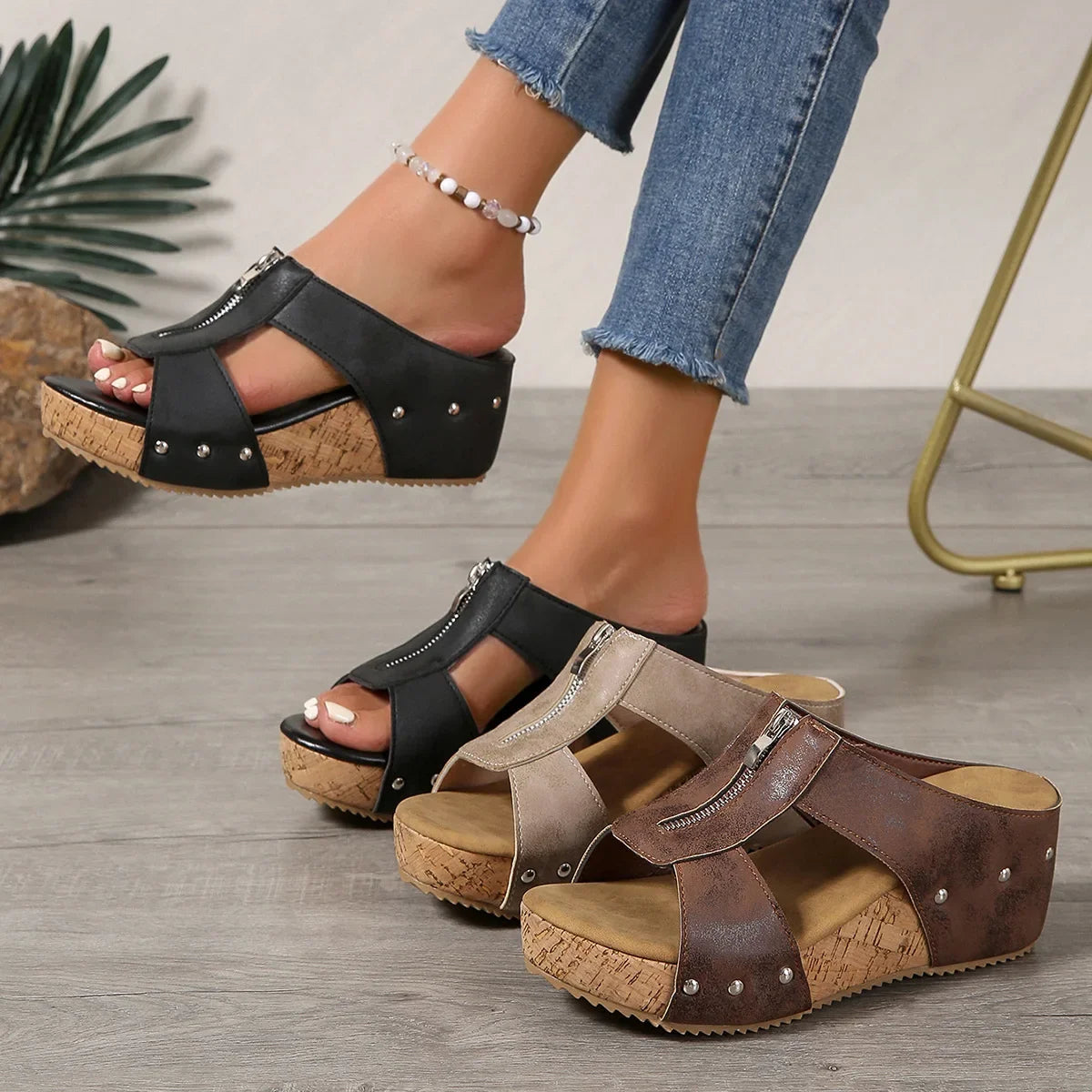 Orthopedic Wedge Sandals
