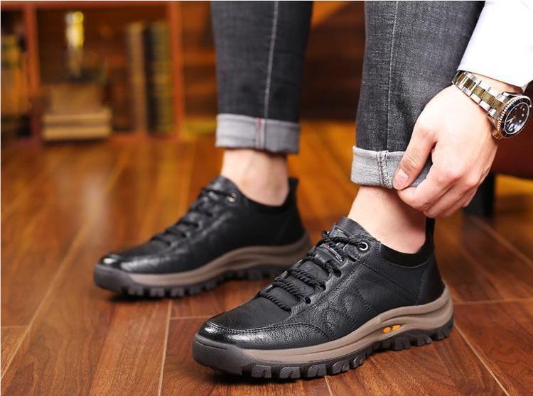 🔥ON THIS WEEK SALE 70% OFF🔥 Men's Casual Hand Stitching Leather Arch Support Shoes(Buy 2 For Free Shipping)
