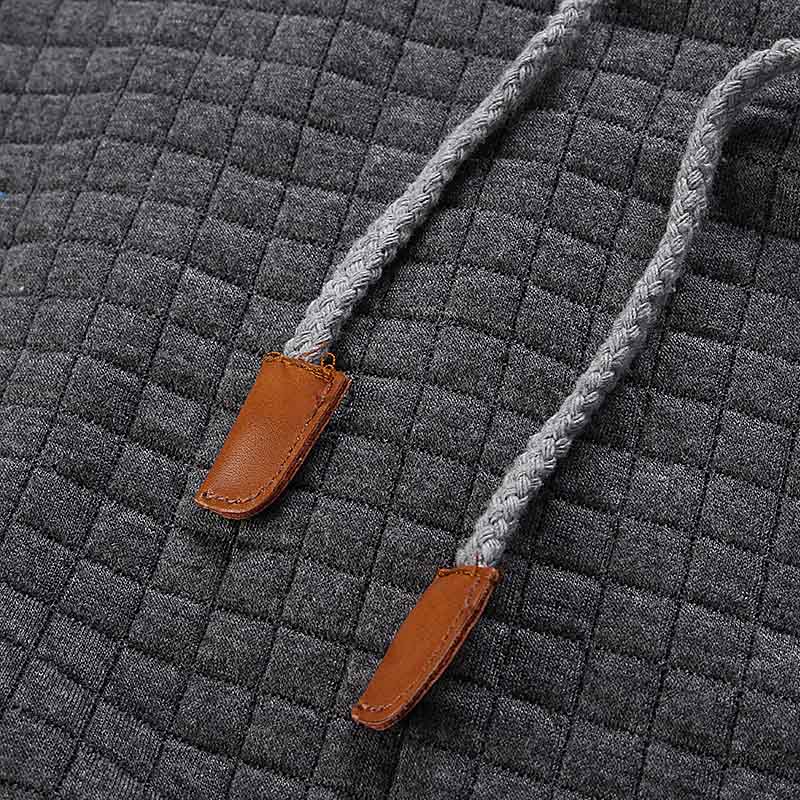 Men's Hoodie Outdoor Sports Solid Color Long Sleeve Daily Tops Apricot Sweatshirt