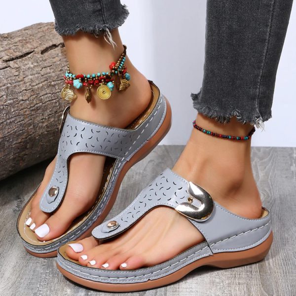 WOMEN SOFT FOOTBED ORTHOPEDIC ARCH-SUPPORT SANDALS
