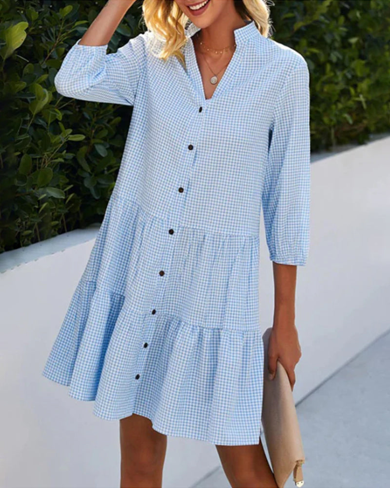 Josie - Grenzüberschreitend Midi Kleid