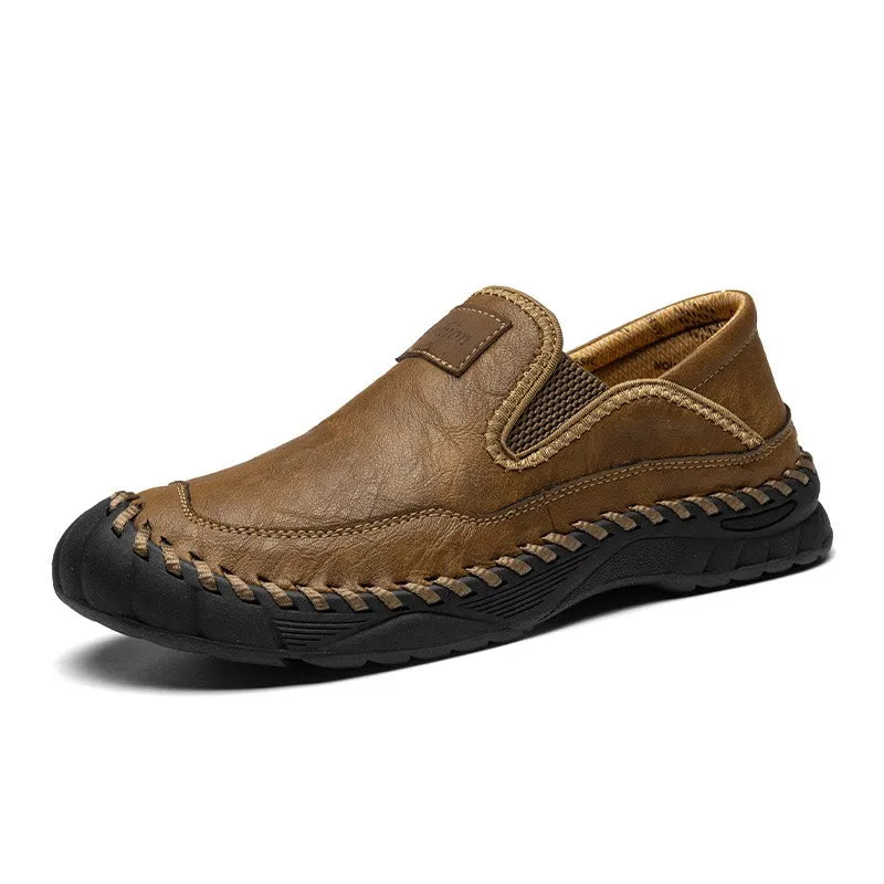 ⏰Last Day! 60% OFF 🔥Finddbest®Men's Genuine Leather Orthopedic Outdoor Loafers