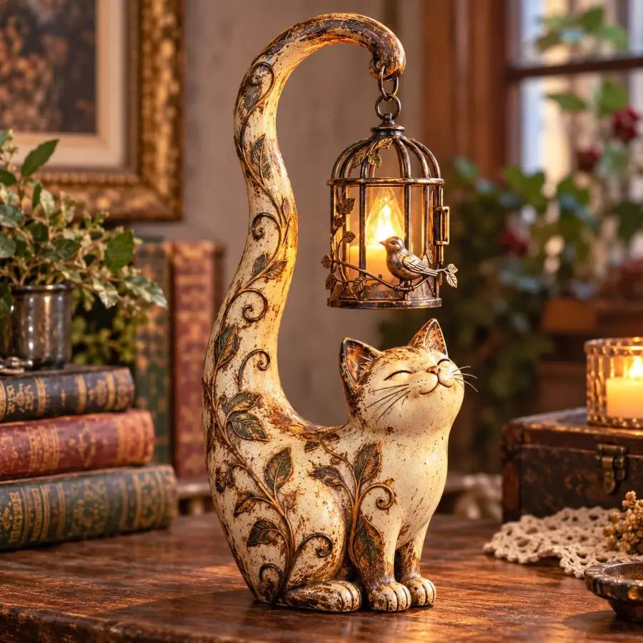 🐈⬛Cat Lantern Sculpture Lamp