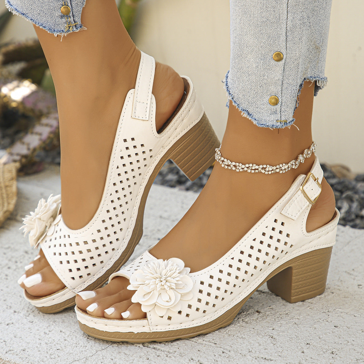 New Women's Floral Orthopedic Sandals