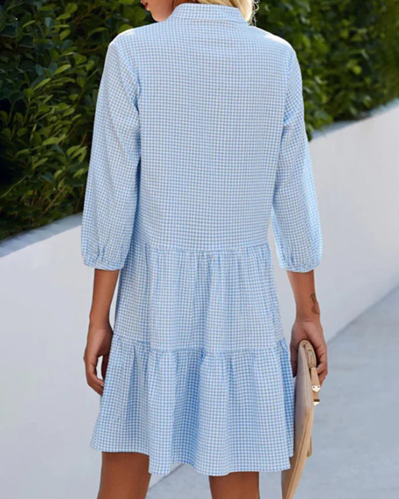Josie - Grenzüberschreitend Midi Kleid