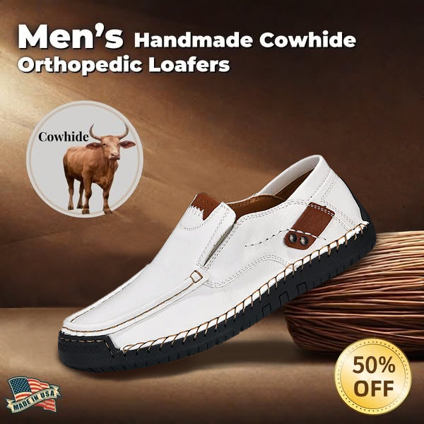 ⏰Christmas sale 70% OFF 🔥 Men's Genuine Leather Slip-On Loafers