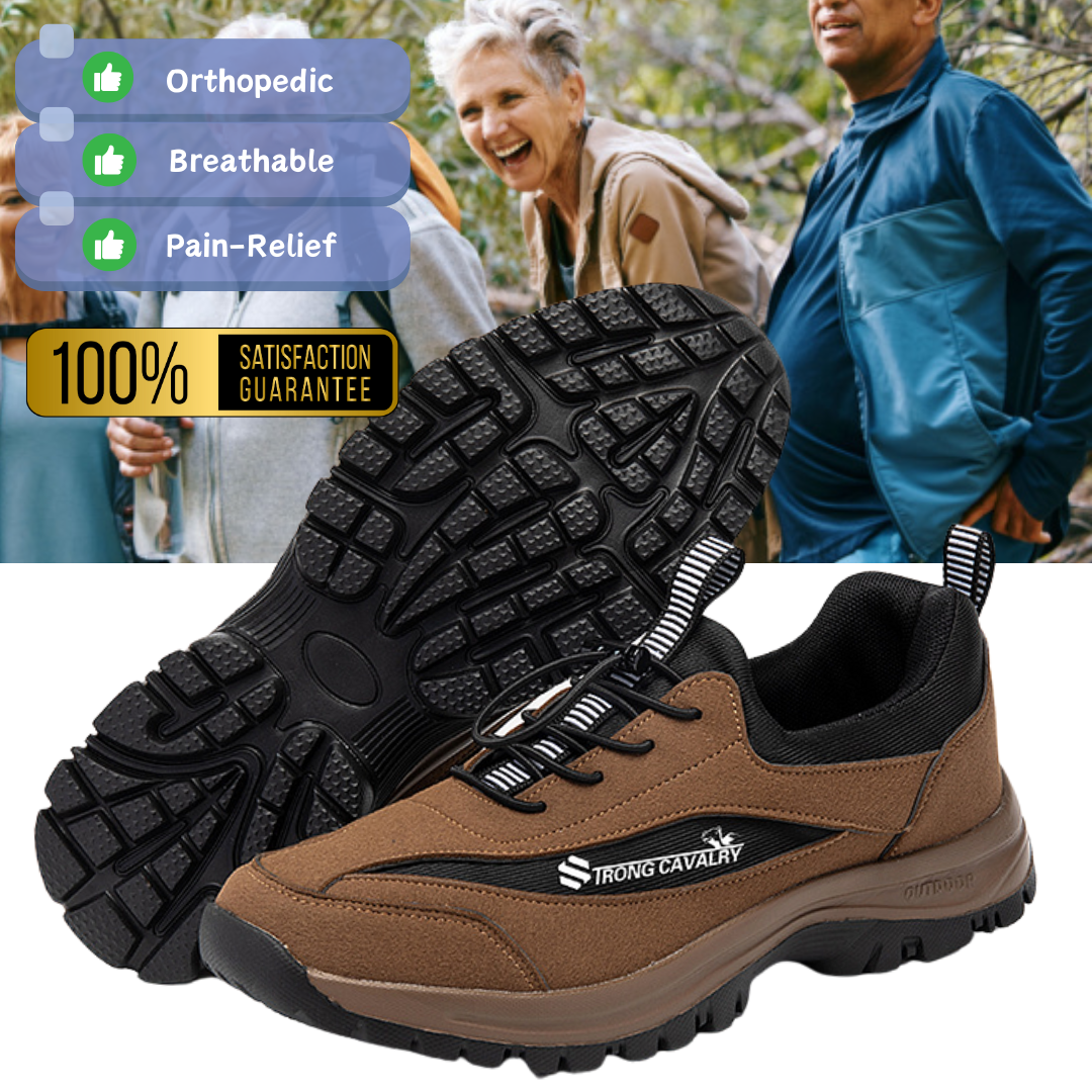 Last day! 50% OFF🔥⏱️ Men's Comfortable Orthopedic Shoes, Waterproof Hiking Shoes, Athletic Shoes