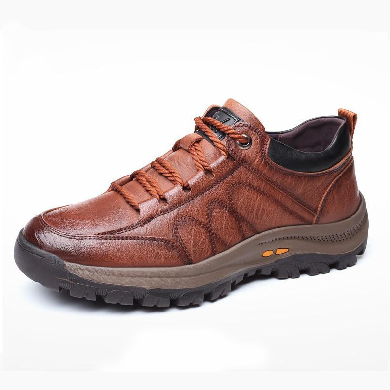 🔥ON THIS WEEK SALE 70% OFF🔥 Men's Casual Hand Stitching Leather Arch Support Shoes(Buy 2 For Free Shipping)