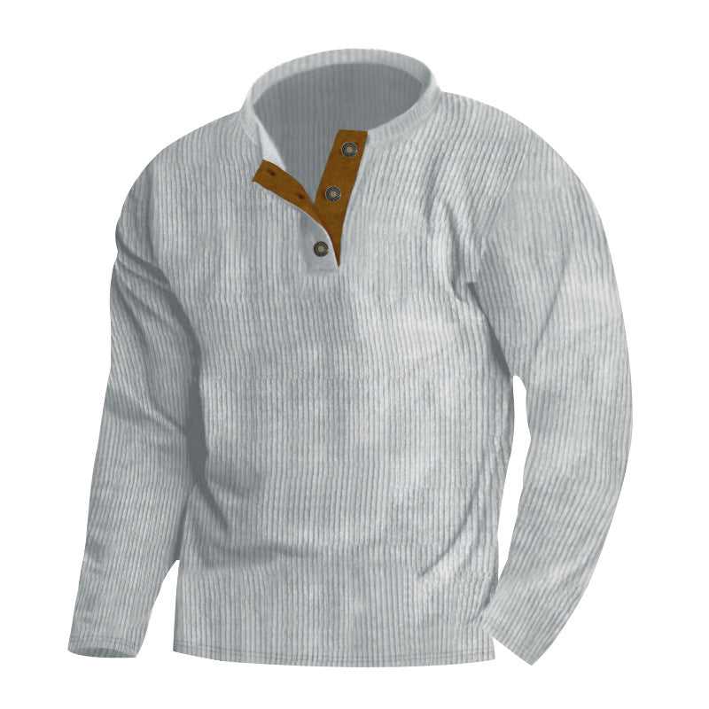 🔥Last Day 60% Off🔥Men's Outdoor Casual Stand Collar Long Sleeve Sweatshirt