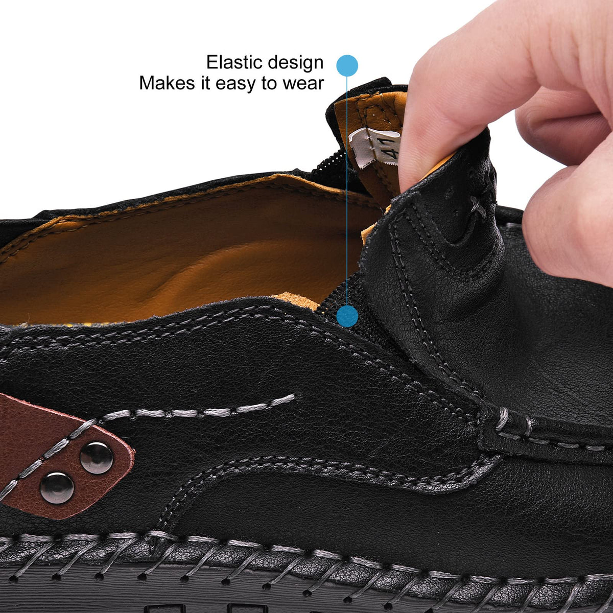 ⏰Christmas sale 70% OFF 🔥 Men's Genuine Leather Slip-On Loafers