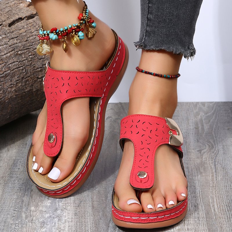 WOMEN SOFT FOOTBED ORTHOPEDIC ARCH-SUPPORT SANDALS
