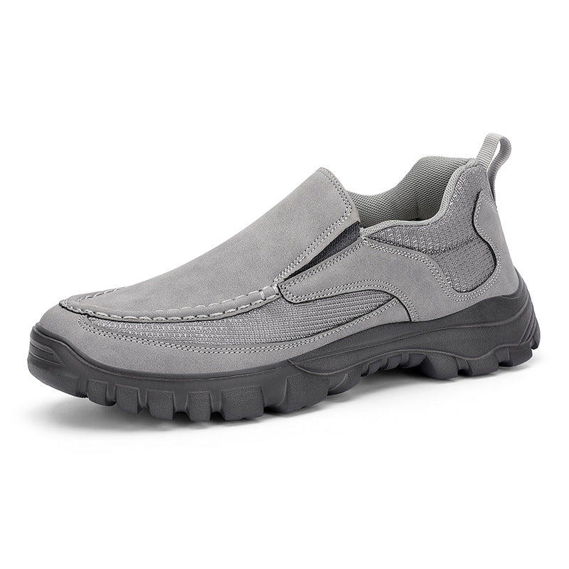 DUDLLE® Men's Comfortable Casual Shoes ,Orthopedic Arch Support Slip-On Loafers