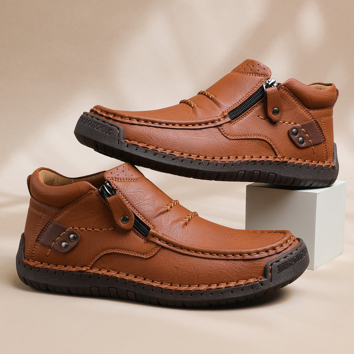 ⏰Limited Time Sale 70% OFF-Men’s Premium Leather Slip