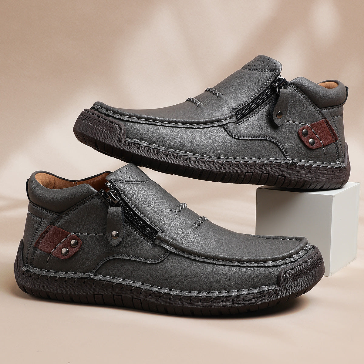 ⏰Limited Time Sale 70% OFF-Men’s Premium Leather Slip