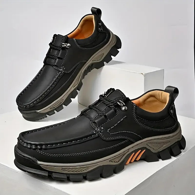 ⏰Promotion 60% OFF - 2025 New Men's Orthopedic Comfortable Breathable Genuine Leather Slip-On Loafers