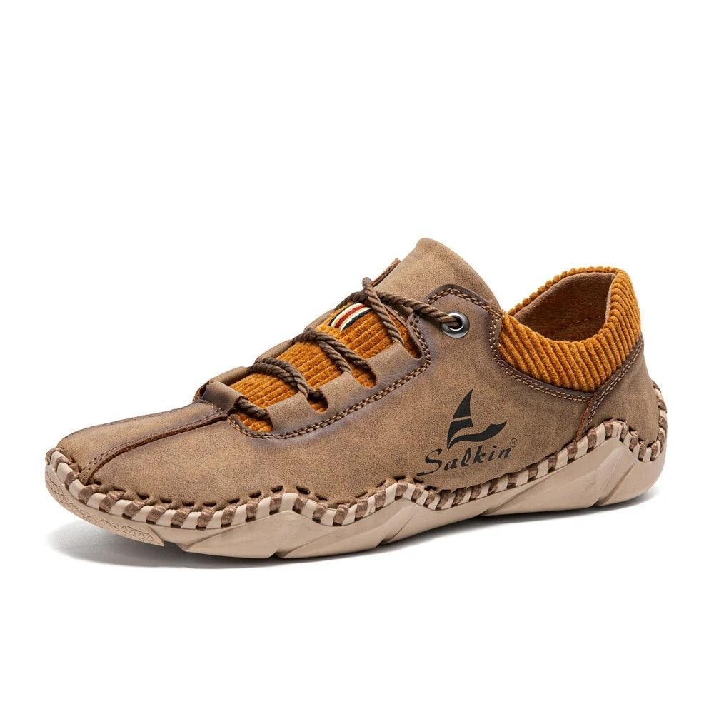 🔥On This Week Sale 70% OFF🔥Men's Leather Orthopedic Shoes - Improve Posture and Get Rid of Painless Walking & Driving
