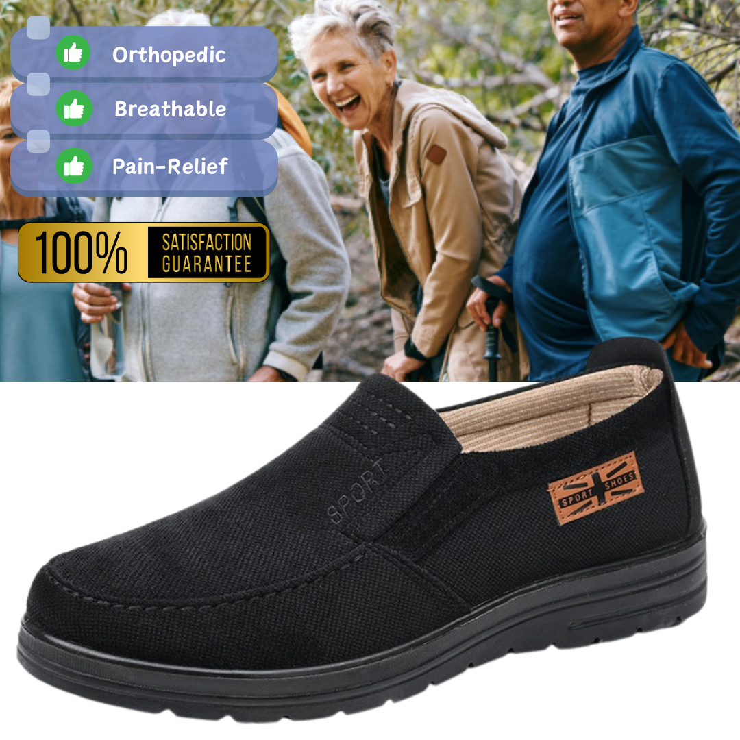Breathable soft sole lightweight non-slip casual men's shoes