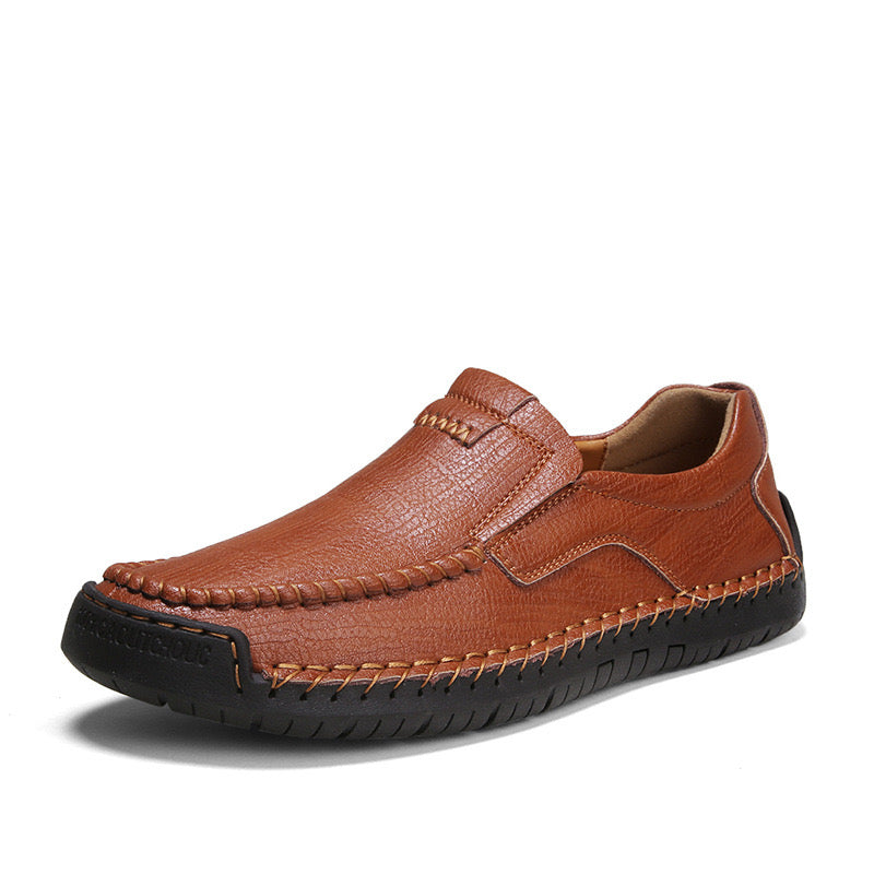 ⏰Promotion - 50% OFF🔥Finddbest® Leather Loafers – Slip-On, Orthopedic Arch Support