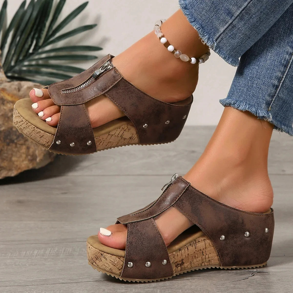Orthopedic Wedge Sandals