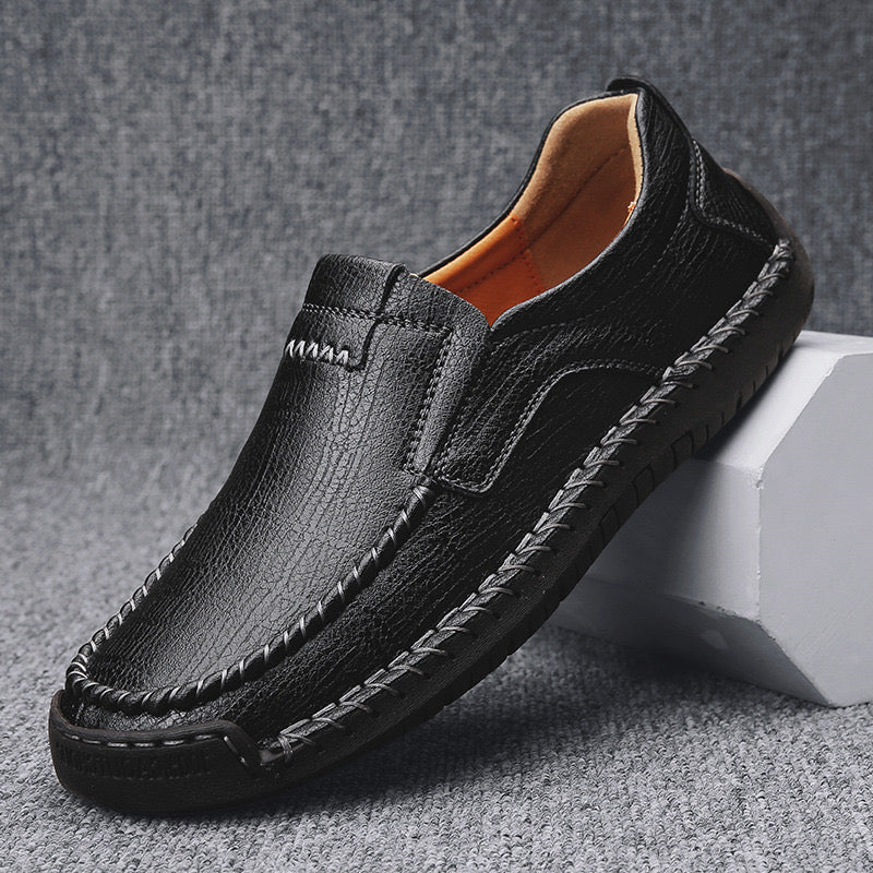 ⏰Promotion - 50% OFF🔥Finddbest® Leather Loafers – Slip-On, Orthopedic Arch Support