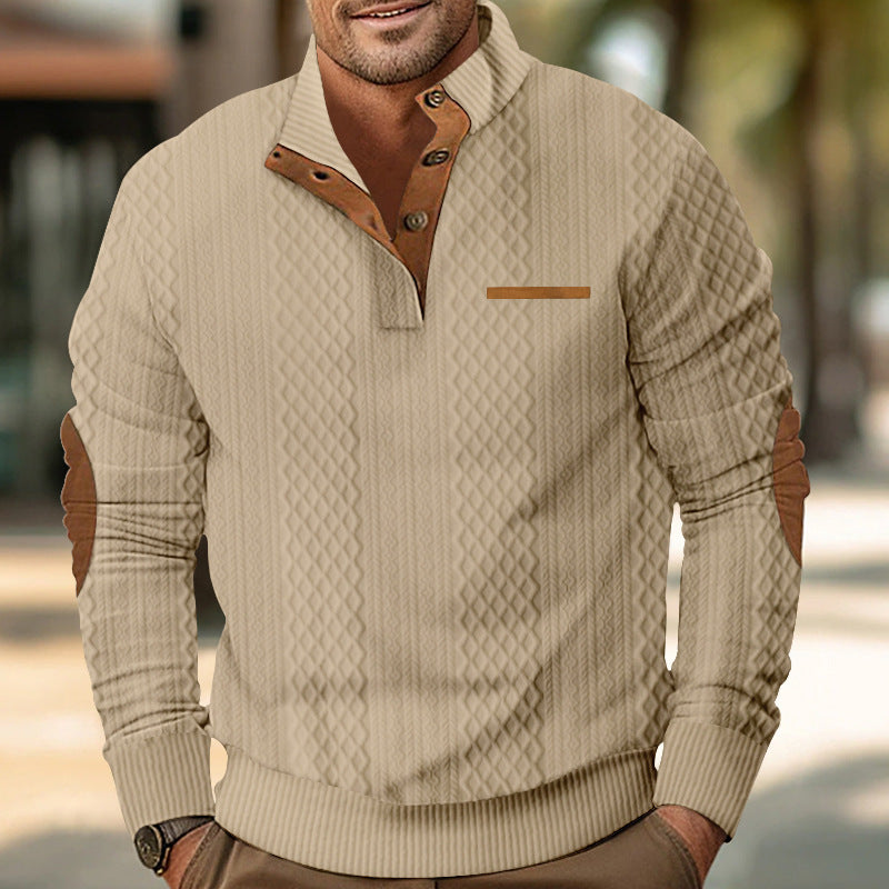 NEW - Men's Long Sleeve Cashmere Sweatshirt