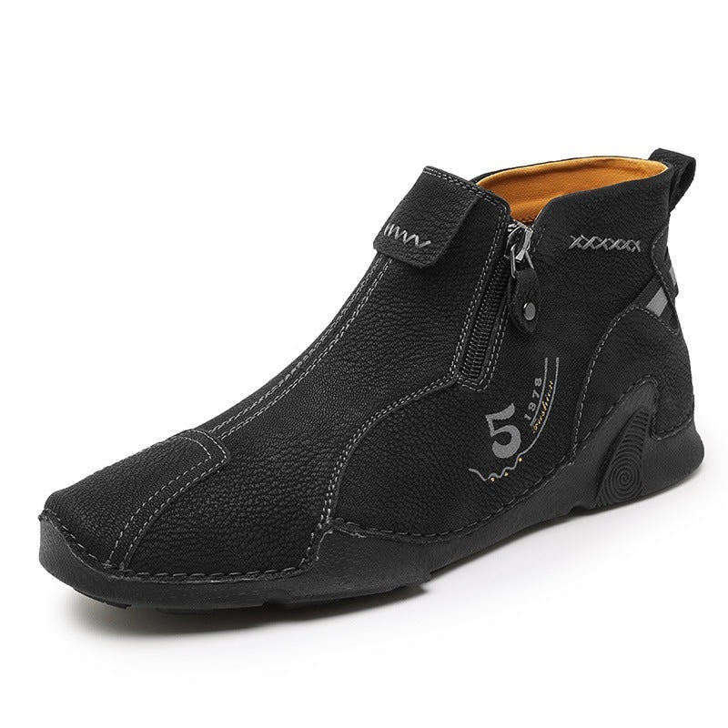 ⏰Last Day 70% OFF🔥 - 2025 Newest Men's Orthopedic Leather Hiking Shoes