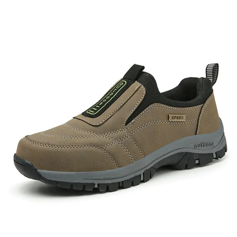 MEN'S EXTENDED WIDTH FOOT COMFORTABLE SNEAKERS WITH ARCH SUPPORT AND SHOCK ABSORPTION