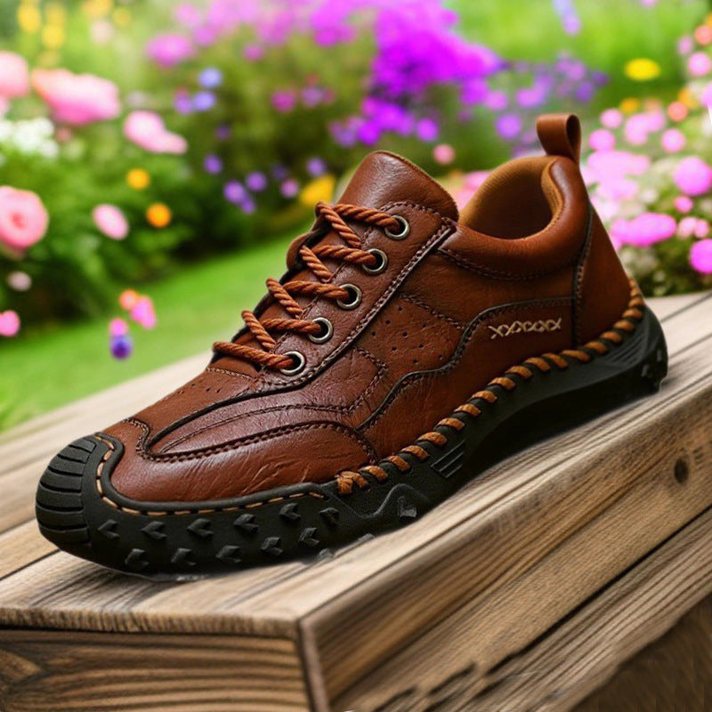 ⏰ 50% off -Men's genuine leather non-slip orthopedic shoes