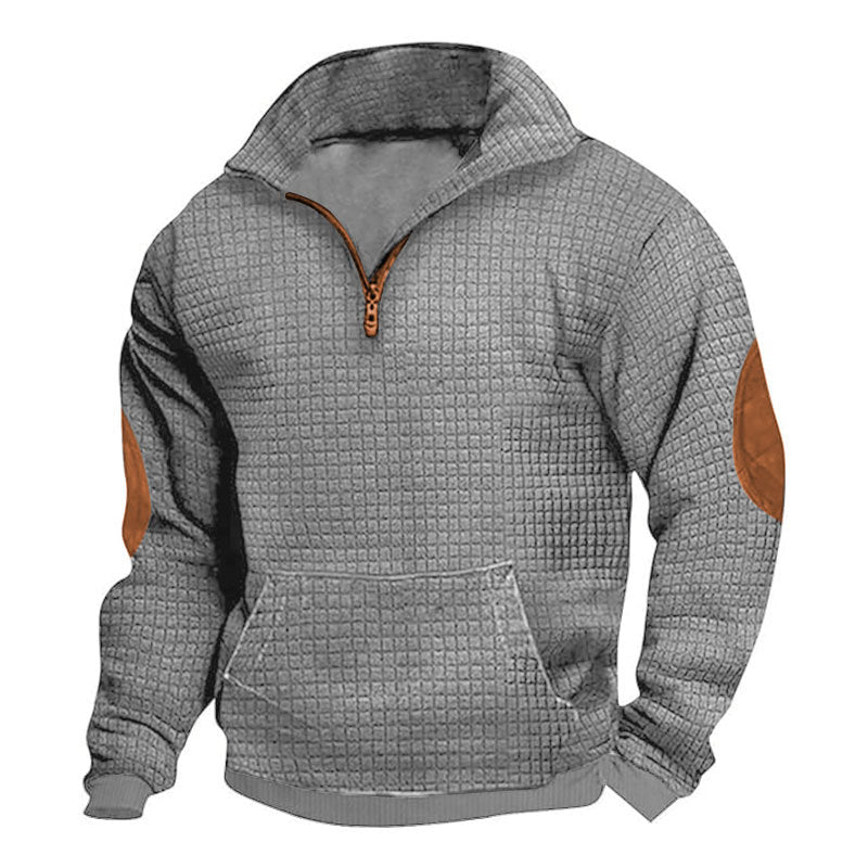 Men's Long Sleeve Cashmere Sports Sweater