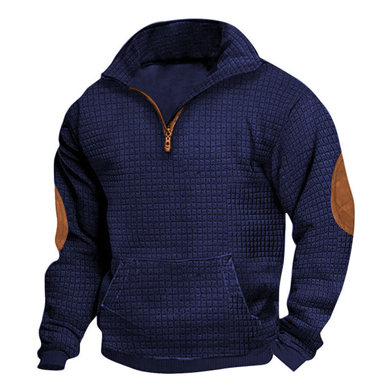 Men's Long Sleeve Cashmere Sports Sweater