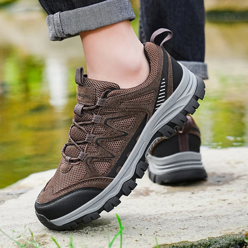 Men's stylish breathable orthopedic shoes