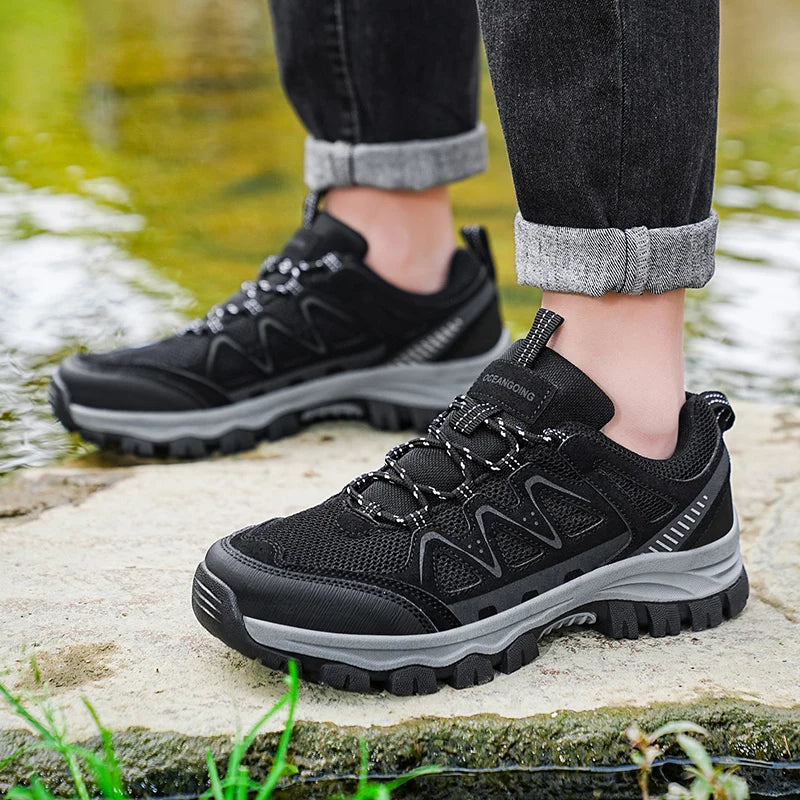 Men's stylish breathable orthopedic shoes