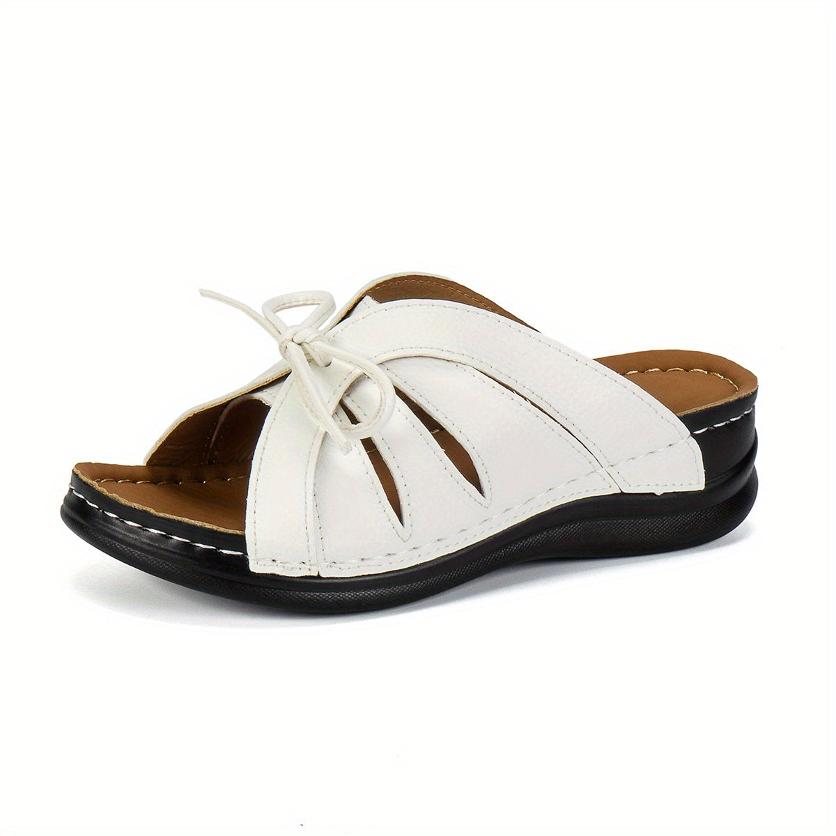 Women Vintage Premium Orthopedic Open Toe Summer Wedges Platform Sandals