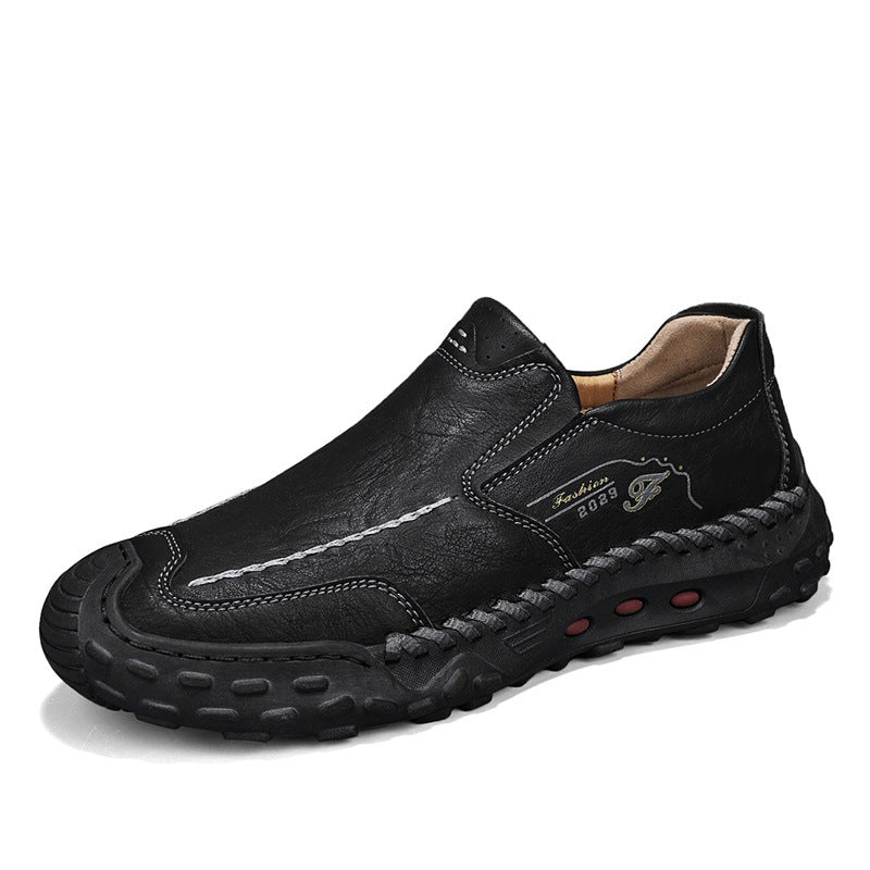 🔥Today 60% off🔥Men's latest genuine leather ⚡ orthopedic shoes with arch support to relieve foot pain