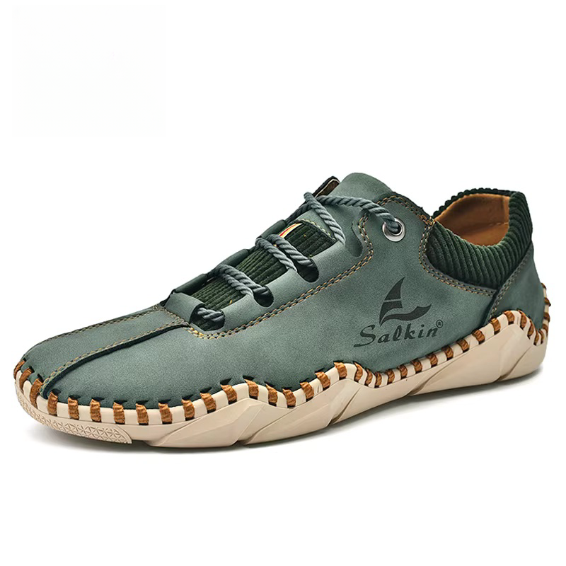 🔥On This Week Sale 70% OFF🔥Men's Leather Orthopedic Shoes - Improve Posture and Get Rid of Painless Walking & Driving