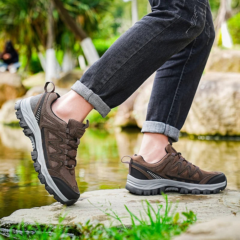 Men's stylish breathable orthopedic shoes