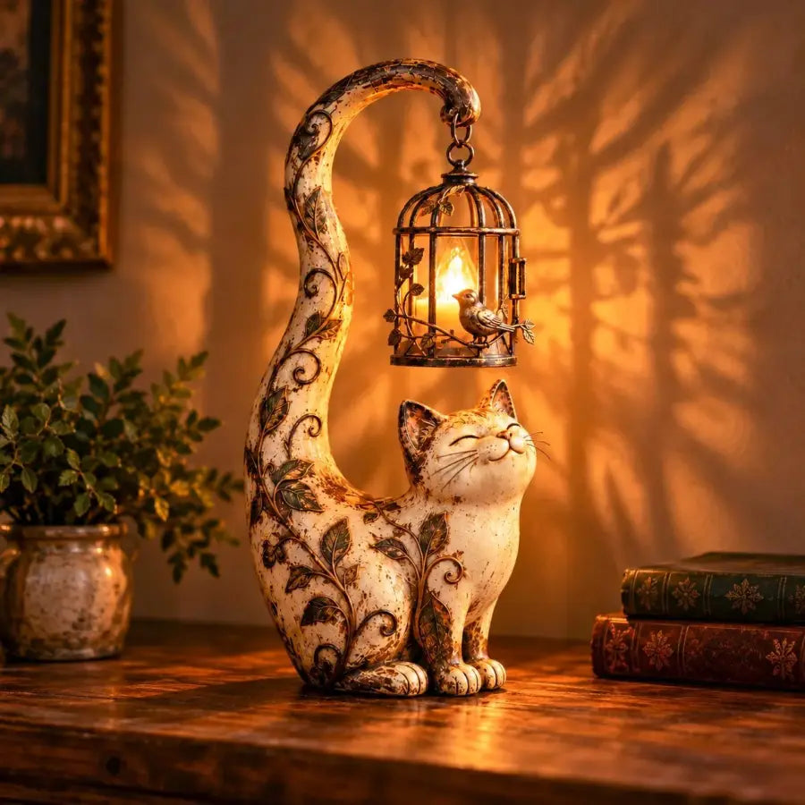 🐈⬛Cat Lantern Sculpture Lamp