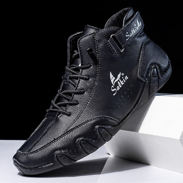 🔥On This Week Sale 70% OFF🔥Men's Leather Orthopedic Shoes - Improve Posture and Get Rid of Painless Walking & Driving