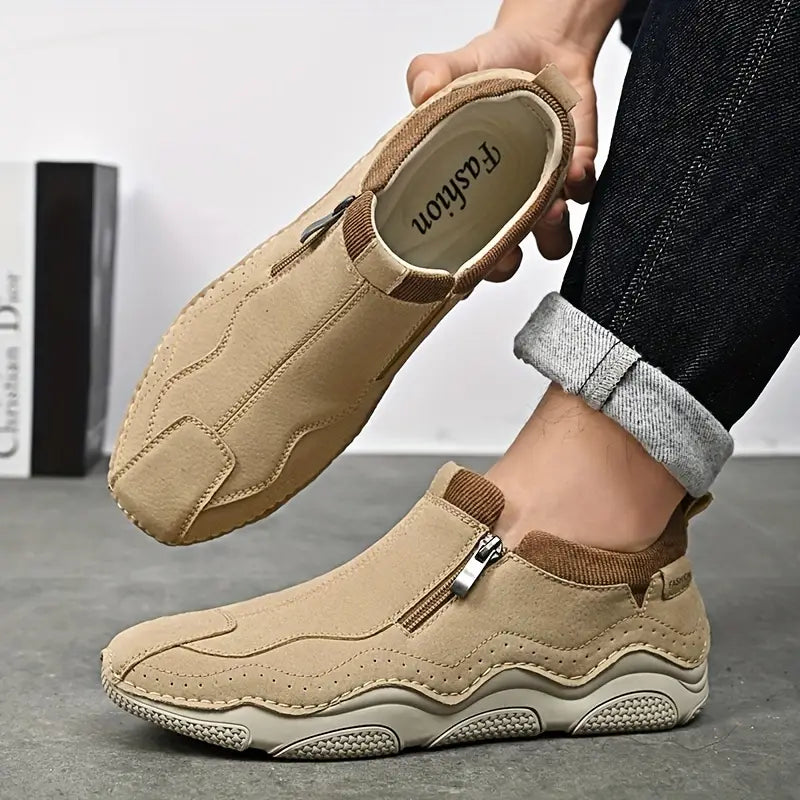 🔥On This Week Sale 70% OFF🔥Men's Casual Sneakers - Breathable Synthetic Upper, Non-Slip Rubber Sole, Comfortable Fabric Lining for Walking & Driving