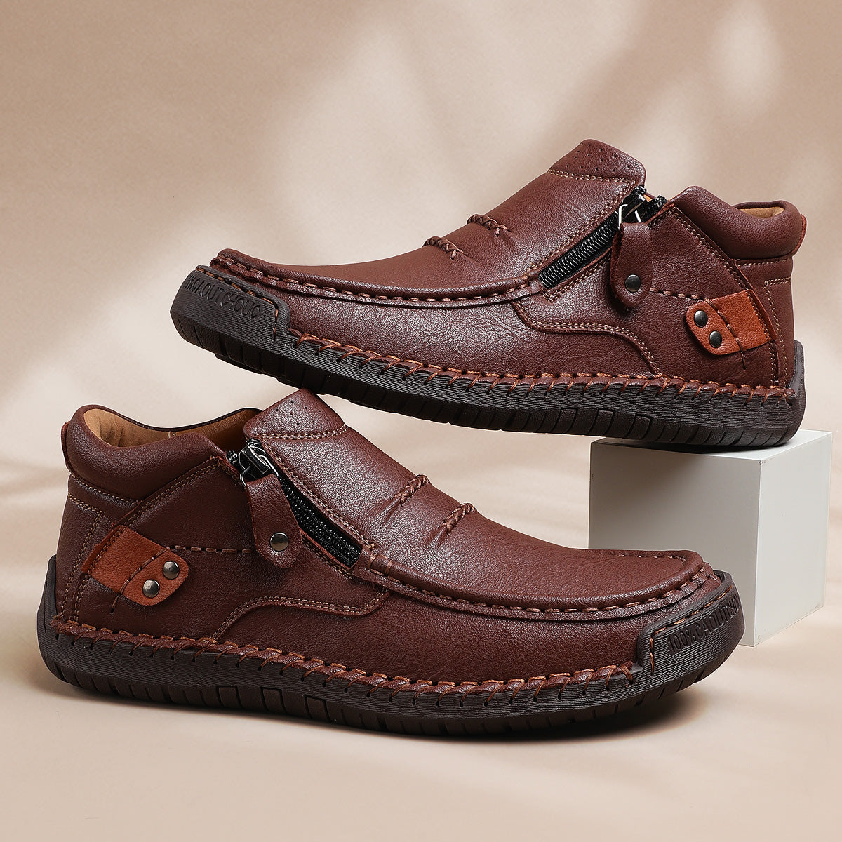 ⏰Limited Time Sale 70% OFF-Men’s Premium Leather Slip
