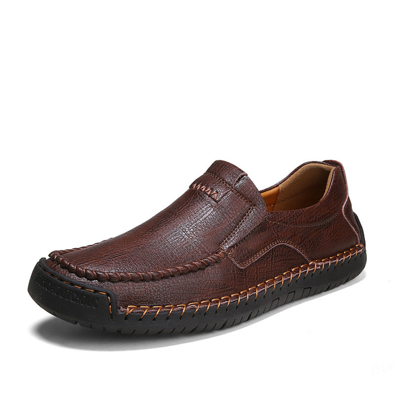 ⏰Promotion - 50% OFF🔥Finddbest® Leather Loafers – Slip-On, Orthopedic Arch Support