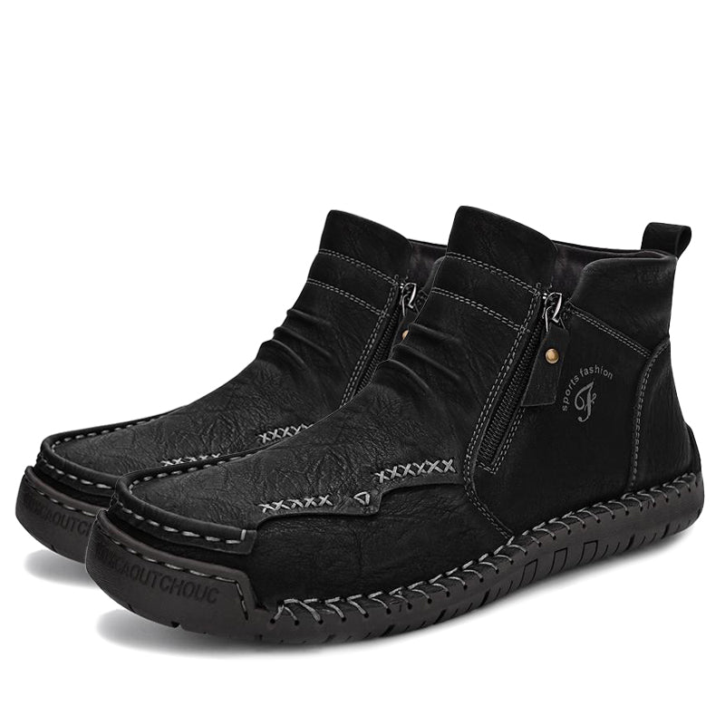 (🔥CLEARANCE SALE - 70% OFF)Men's Hand-sewn Cowhide Boots Comfortable Waterproof And Non-slip