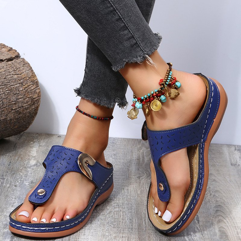 WOMEN SOFT FOOTBED ORTHOPEDIC ARCH-SUPPORT SANDALS