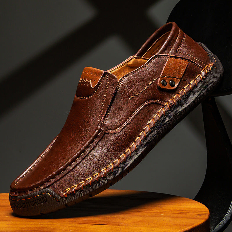 ⏰Christmas sale 70% OFF 🔥 Men's Genuine Leather Slip-On Loafers